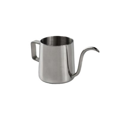 China Hot Selling Viable Stainless Steel 250ml Gooseneck Ear Drip Coffee Hanging Pot, Tea Coffee Cup Pot for sale