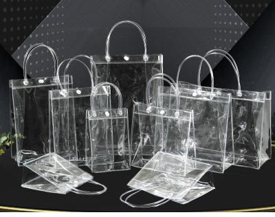 China Custom Waterproof Shopping Bag Transparent Candy Color Pvc Clear Logo Zipper Purse And Purse for sale