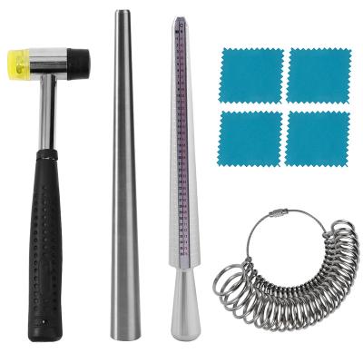 China Professional Ring Mandrel Stick Finger Gauge Ring Sizer Measuring UK/US Size Jewelry Tools UK/US Size for DIY Jewelry Size Tool Kits for sale