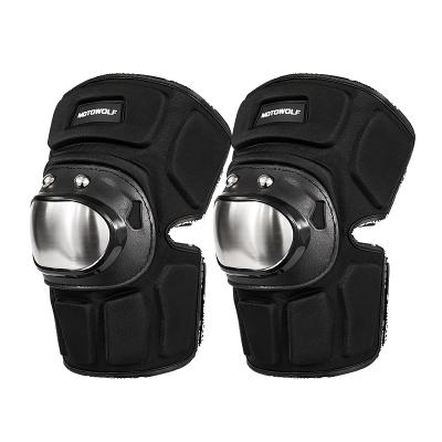 China Motowolf Aluminium Proteccion Rodilla Safety Protection Strong Motocross Bike Knee Pads for sale