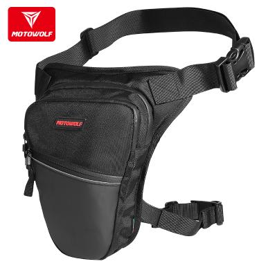 China Motowolf Sport Waist Bag Reflective Leg Bag for Motorcycle Racing Adjustable Pouch Bag for sale