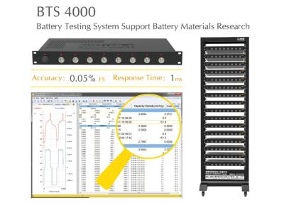 China 5uA-10mA Lithium Battery Analyzer 8 Channel With Temperature Measurement for sale