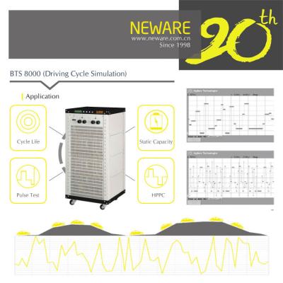 中国 2つのチャネルのNeware電池のテスターの検光子の支えられる30V/200A脈拍テスト 販売のため