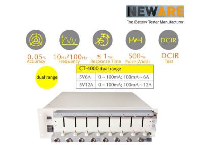 Chine Équipement de test de décharge de charge de batterie d'appui de DCIR de forte stabilité pour 5V6A/5V12A à vendre