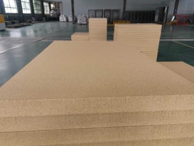 Cina Foglio di mattoni refrattari in vermiculite 1000kgs/M3 antiurto per stufe a legna in vendita