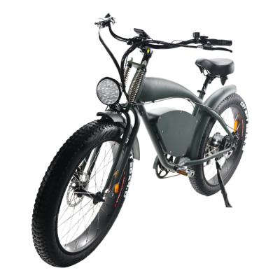 China Custom aluminum mountain exercise facotry EBA205 aluminum mountain 48v e bike electric bicycle for sale