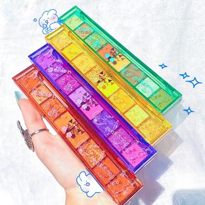 China Fashion Fruit Matte Shimmering Eight-Color Shimmer Eyeshadow Waterproof Palette for sale