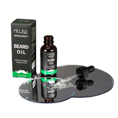 China 100% Pure Organic Men Hair DEEP CLEANING Organic Beard Growth And Styling Oil Fragrance Free Private Label for sale