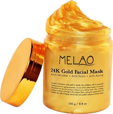 China Facemask 24k High Quality Gold Moisturizer Skin Care Mask Face Care Products for sale