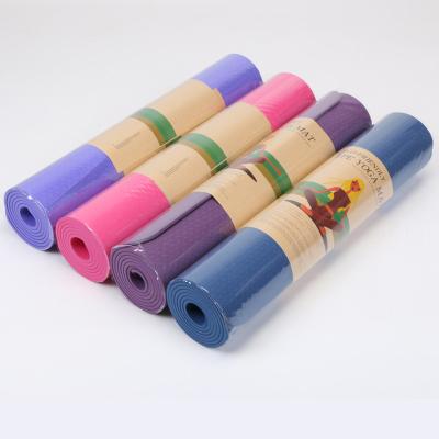 China Pilates Position Mat Woman Non-slip Waterproof Comfortable Yoga Auxiliary Line for sale