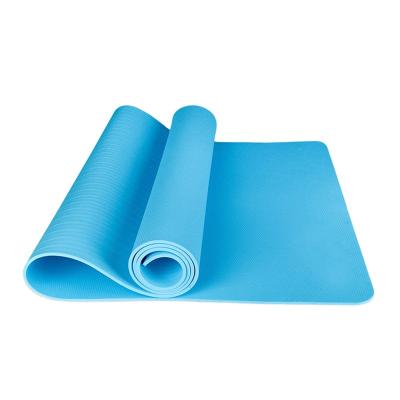 China Non-Slip Custom Printed Instructional Fitness Body Align Mate Mat Yoga Mat for sale