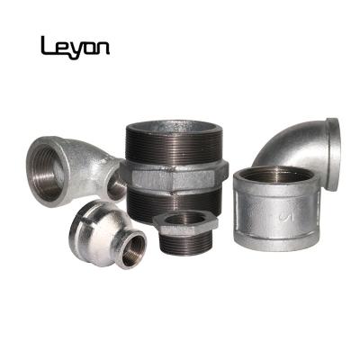 China Joint Pipe Lines 90 Degree Malleable Iron Custom Pipe Fitting By Sand Casting for sale