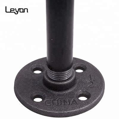 China Industrial Pipe Fitting Pipe Towel Bar Fitting DIY Kit Industrial Normal Black 1/2