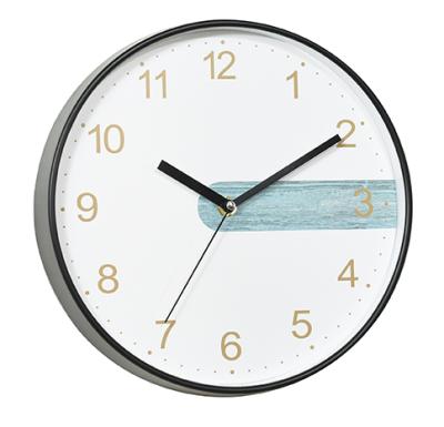 China Personalized personalization home decoration modern simple round 10 inch small wall clock for sale