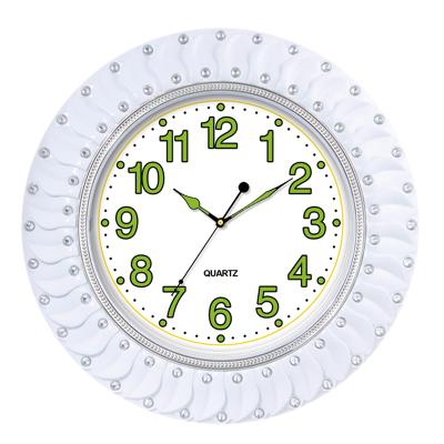 China Modern Design Modern Design Home Night Promotional Home Night Decoration Number 40cm Personalized Luminous Wall Clock Large for sale