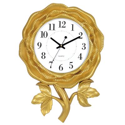 China Personalized Customization Duvar Saati Unique Gift for Home Decor 3D Flower Decorative Clock for sale