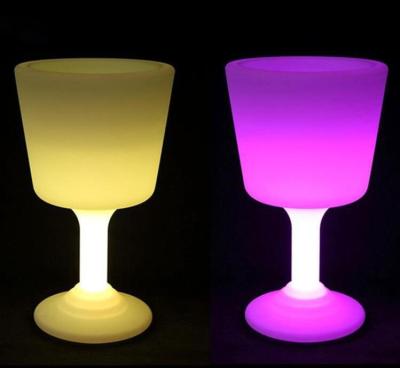 China Modern New Design 16 LED Colors LED Ice Bucket Wine Bucket Cooler for sale