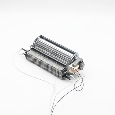 China Hotels factory direct sales of 800-1800W high quality high power DC counter current motor with heater fan cross convection with heater for sale