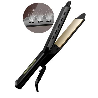 China Hot Flat Professional Women Splint Hot Flat Professional Women Hair Straightener Hair Iron Safety Steam Dry and Wet Flat Iron for sale