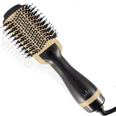 China Ionic China Manufacturer Multifunctional Three-in-One Hot Air Combing Hair Combing Hair Curler for sale