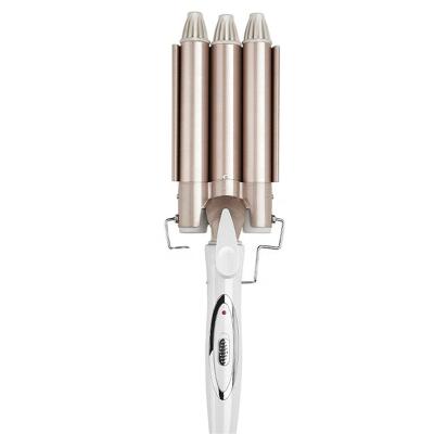 China Newest Loop Hair Factory Three-Tube Curling Iron Two Stage Temperature Adjustment Convenient Curling Iron for sale