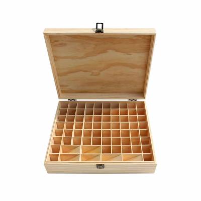 China Wood Fine Quality Wooden Essential Oil Storage Box Home Perfume Carrier Case for sale