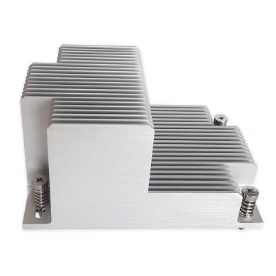 China EPYC SP3 pure aluminum CPU cooler aluminum industrial computer server cpu heatsink for sale