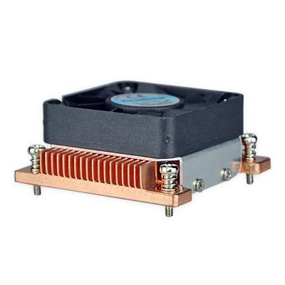 China Industrial BGA 989 CPU Chip Cooler And Small Cooling Instrument LED Film Copper Heatsink for sale