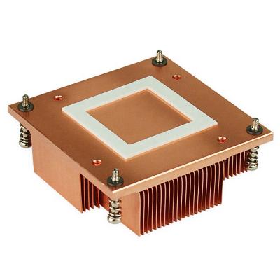 China Industry PGA988 PM989 Industrial Computer CPU Cooler LED Laser Chip Copper Heatsink for sale