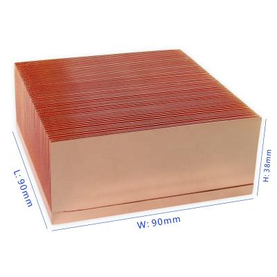 China Customizable copper material heatsink cpu factory direct sales for sale