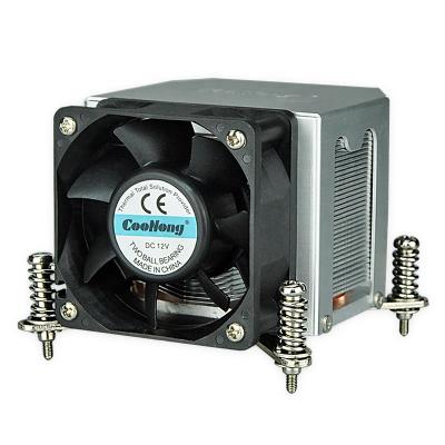 China Computer Case 1150 1151 1155 1156 Server CPU Cooler 2U Chassis Small Industrial Computer Heatsinks for sale