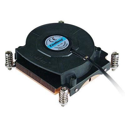 China Pure Copper Computer Case LGA2011 2066 Server 1U CPU or Industrial Copper Computer CPU Heatsink for sale