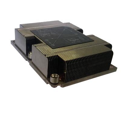 China 3674 Heatsink 1U Aluminum And Copper Base With Stacked Fin Heatsink for sale