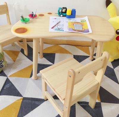 China Eco-friengly Baby Cheap Kindergarten Kindergarten Montessori Furniture Play Set Chair Preschool Nursery Beech Wood For Children for sale