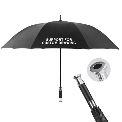 China American Style Personalized customization logo golf umbrella 8 rib windproof straight travel business gift umbrella for sale