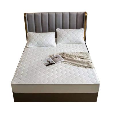 China Disposable Hot Selling Nordic Pure White Bed From Amazon And Modern Style , Elegant And Comfortable Fitted Bed Sheets for sale