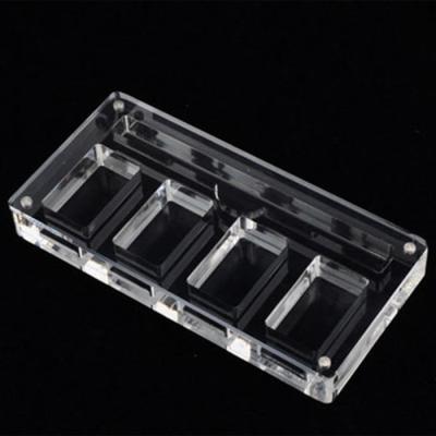 China Eco-friendly Processing And Routing Parts Machining Clear PMMA And Acrylic Material CNC Milling Parts for sale