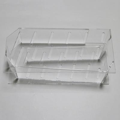 China Eco-Friendly Soda Drinks Can Rack Beverage Organizer Clear Acrylic Cola Pessi Dispenser for sale