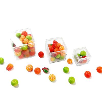 China Recyclable PMMA Small Clear Hard Plastic Acrylic Box As Candy And Tiny Jewelry Toys Model Display Box Protection Box for sale