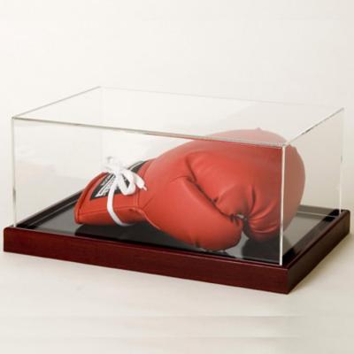 China Sugar Ray Leonard Hand Signed Boxing Glove Durable Acrylic Box Display Case for sale