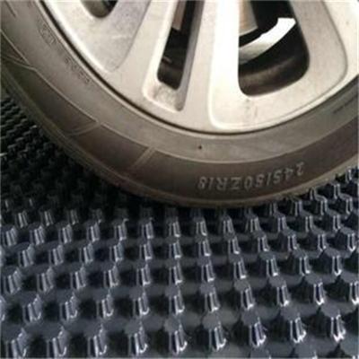 China Hot Sale Waterproof Drain Board Green Black Green Convex Roof Trays Drain Sheet Drainage Cell Drainage Mat for sale