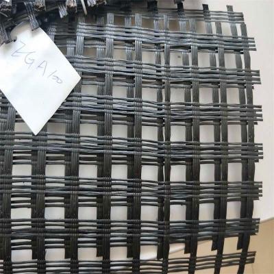 China Contemporary Low Price Cost Effective 30kn Fiberglass Geogrid Geogrid Reinforcement Biaxial Road Geogrid for sale