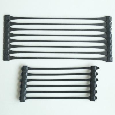 China Contemporary High Strength HDPE Uniaxial Plastic Geogrid For Earthwork Construction for sale