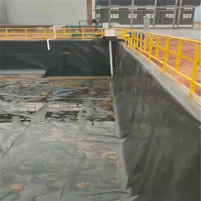 China Industrial Geomembrane HDPE Geomembrane 1mm 1.5mm Geomembrane Swimming Pool For Fish Pond for sale