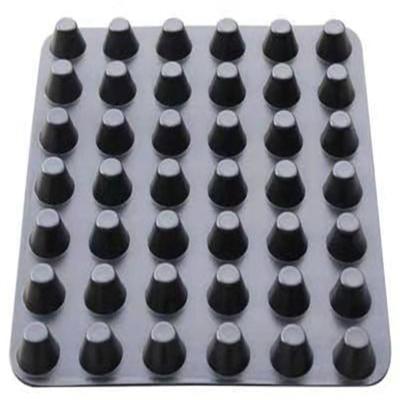 China Waterproof HDPE Plastic Drainage Board Dimpled Plastic Drain Sheet for sale