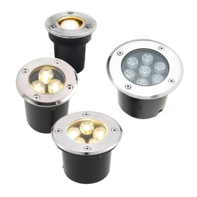 China Hotel floor deck light outdoor recessed waterproof tile light ip65 led buried light 1W 3W 6W 9W 12W 15W 18W 24W 36W 50 watt for sale