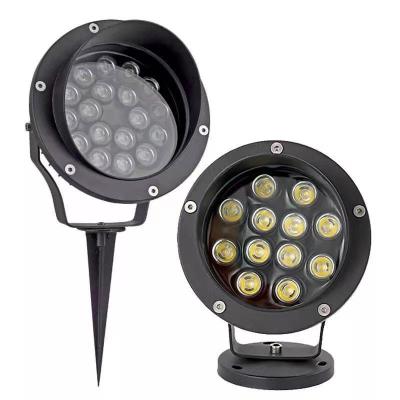 China LANDSCAPE High Power Outdoor Garden Waterproof Spot Lighting 6W 9W 12W 15W 18W 24W 36W 50W 110V220V RGB Colorful LED Spike Light for sale