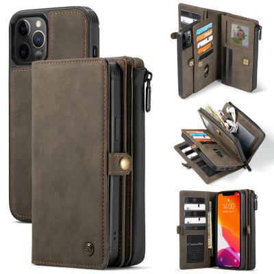 China PU Leather CaseMe Ultra Slim Wallet Cases For OPPO Reno 4 Pro 5G Case Retro Magnetic Flip Leather Case Cheap Price For iPhone 12 M51 Cover for sale