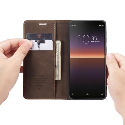 China Wallet + Card Slots + Stand CaseMe Custom Mobile Cell Phone Case, For Sony Xperia 10 II, Cell Phone Cover For Sony Xperia 10 II Case for sale