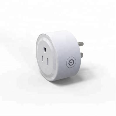 China US Outlet 10A XS-SSA01 Smart Wireless Smart Home Tuya Outlet Power Switch Convenient Google Mini WiFi Alexa Smart Socket for sale